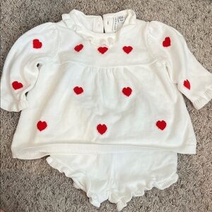 Janie&Jack Heart Set